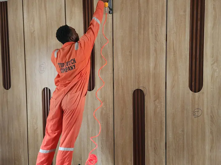 Precision fitting for custom wardrobe finishes